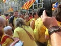 manifestació a Barcelona. Ajuntament sant Pere de Vilamajor