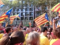 manifestació a Barcelona. Ajuntament Sant Pere de Vilamajor