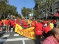 manifestació a Barcelona. Ajuntament Sant Pere de Vilamajor