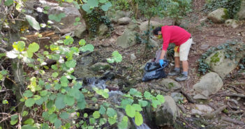 Èxit en la primera matinal de neteja als boscos de ribera dels rius del Montseny